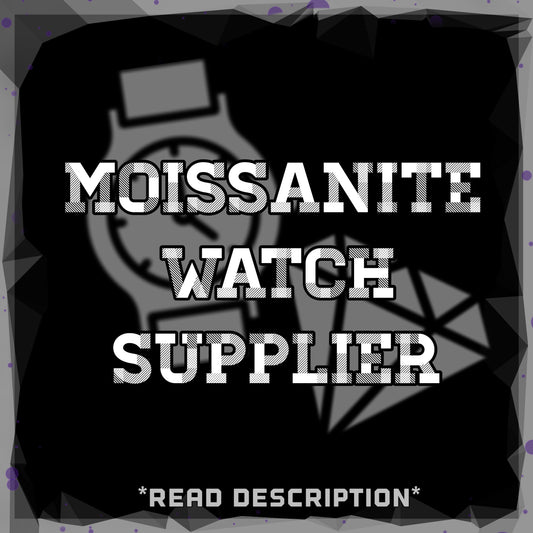 MOISSANITE WATCH SUPPLIER + FULL INSTRUCTIONS